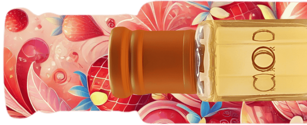 L'Or Rouge par Anno d'Or, un parfum gourmand aux notes sucrées et pétillantes.