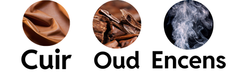 Notes de Cuir, Oud et d'encens